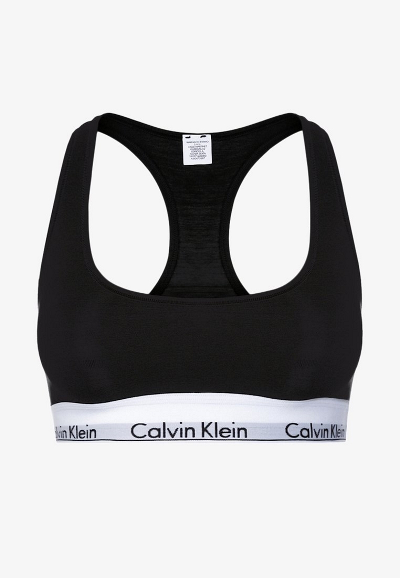Calvin Klein – Bralette Uden For – Sort