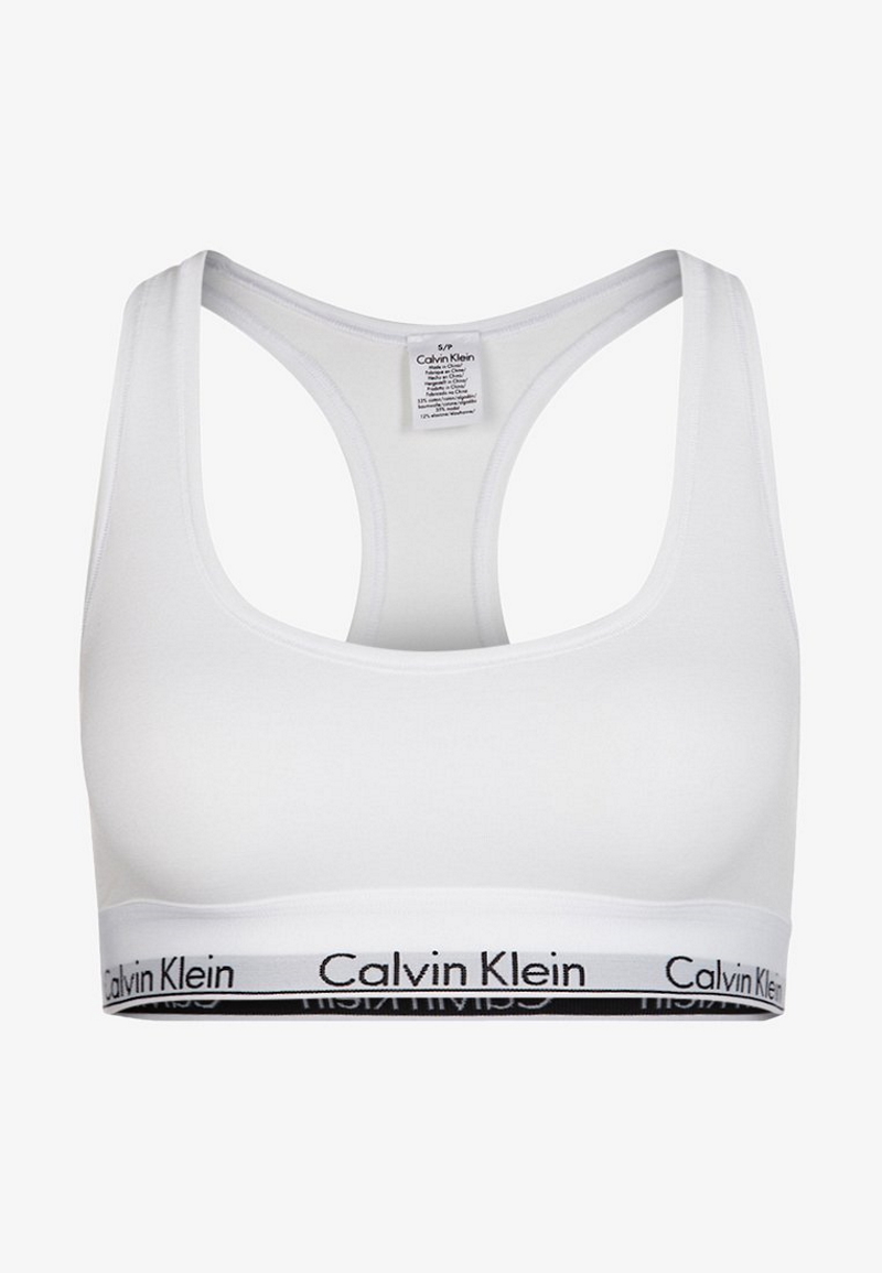 Calvin Klein – Bralette Uden For – Hvid