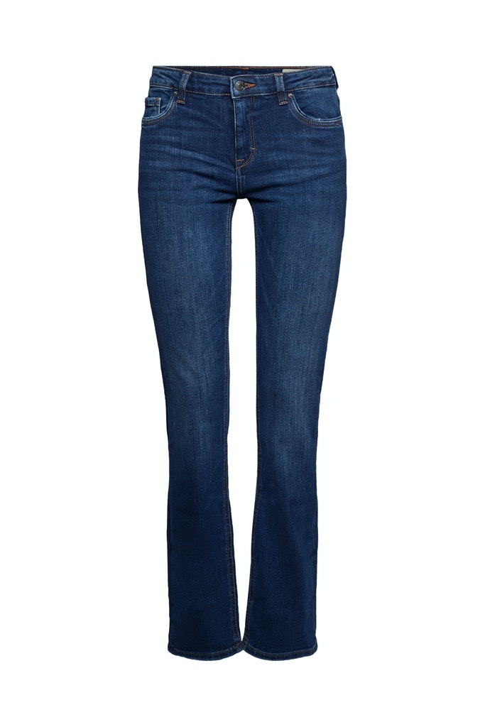 Esprit – Dame Stretch jeans – Blue Dark Wash