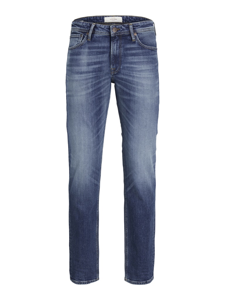 JackJones – Clark Original 118 Regular Jeans – Blue Denim – 50%