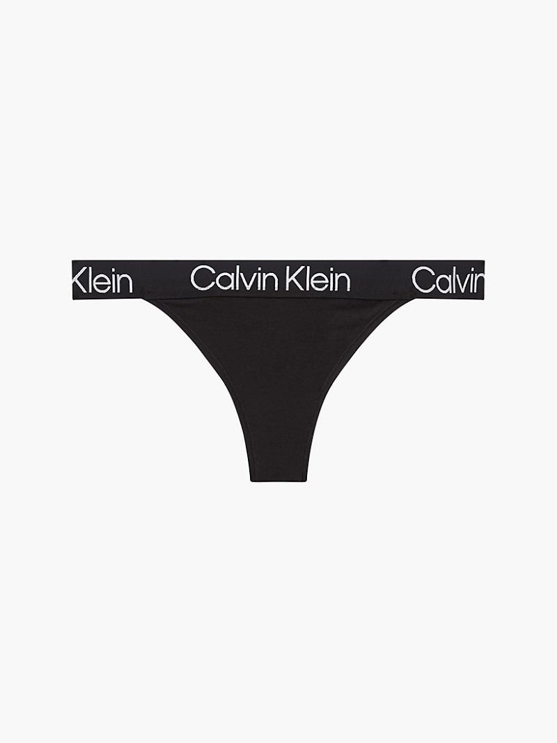 Calvin Klein – Modern Structure Thong – Black – 50%