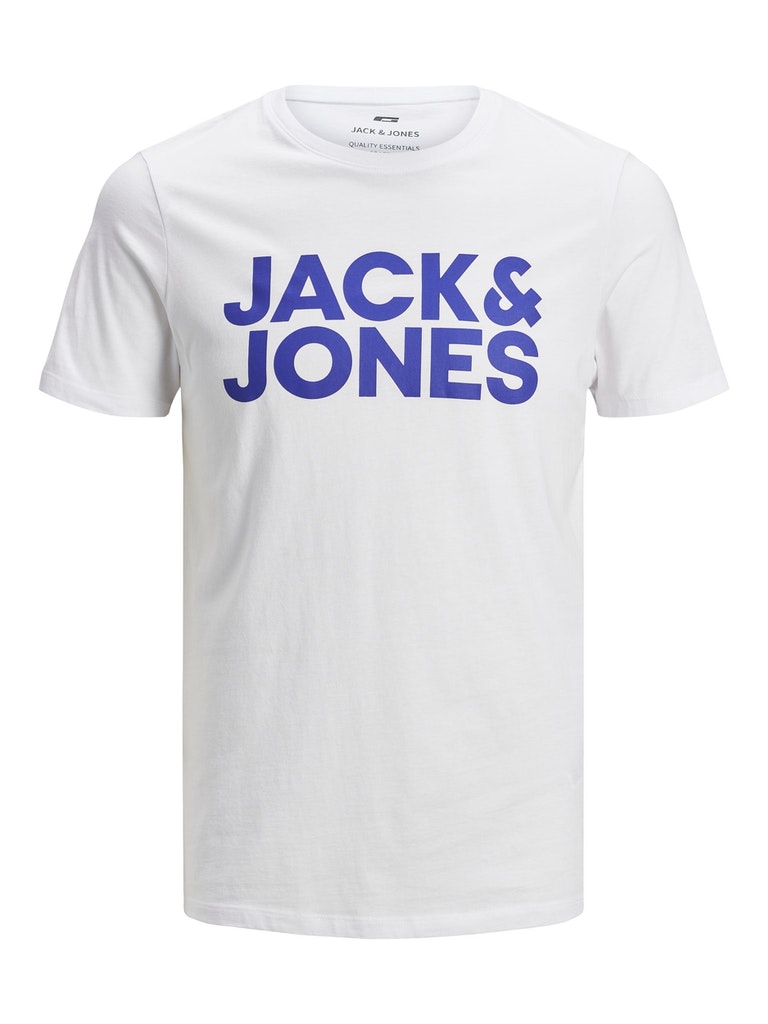 JackJones – Corp Logo Tee SS – White