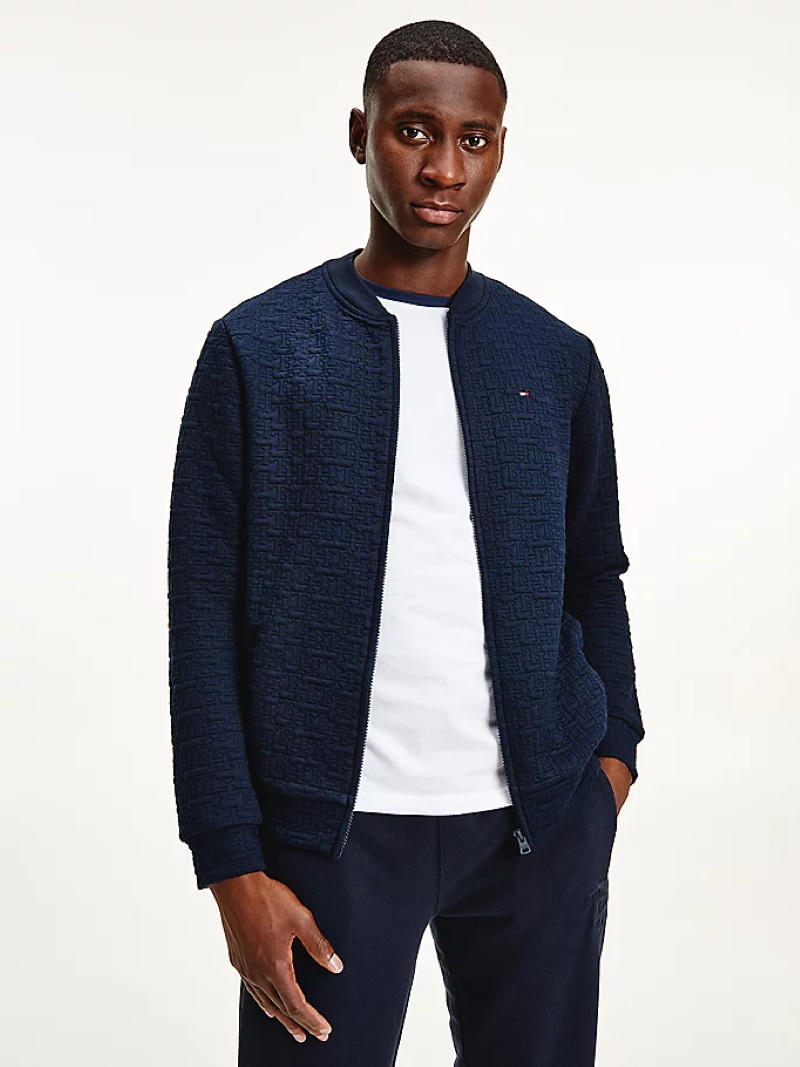 Tommy Hilfiger – Male Quilted Bomber – Desert Sky