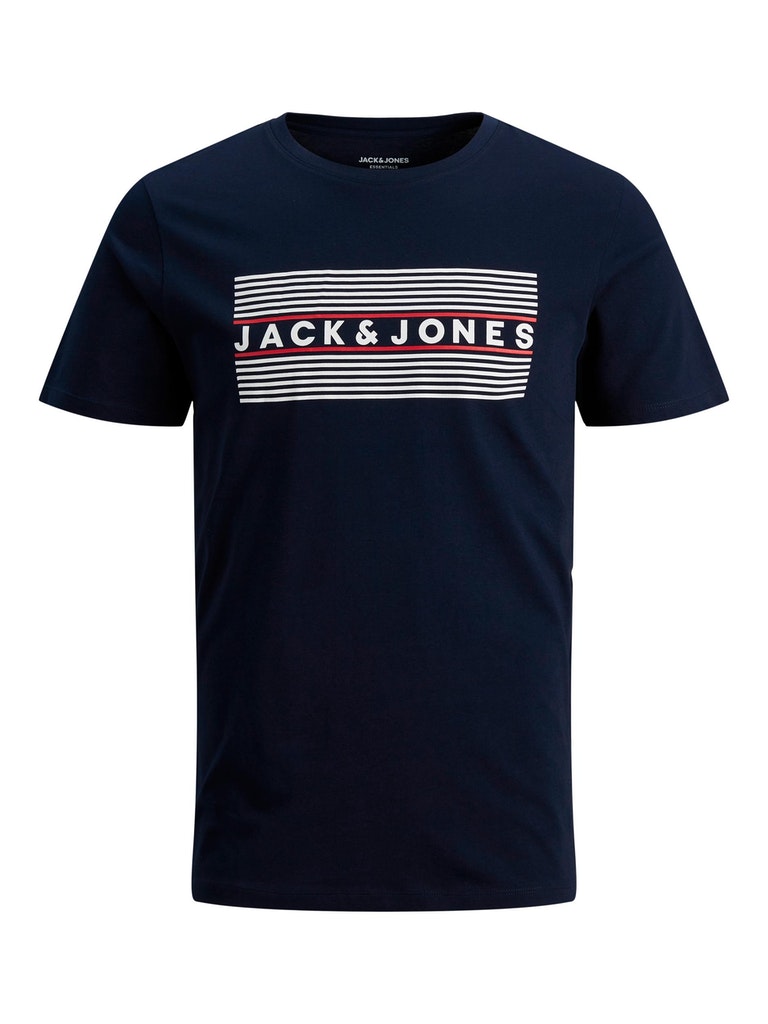 JackJones – Corp Logo Tee SS – Navy Blazer