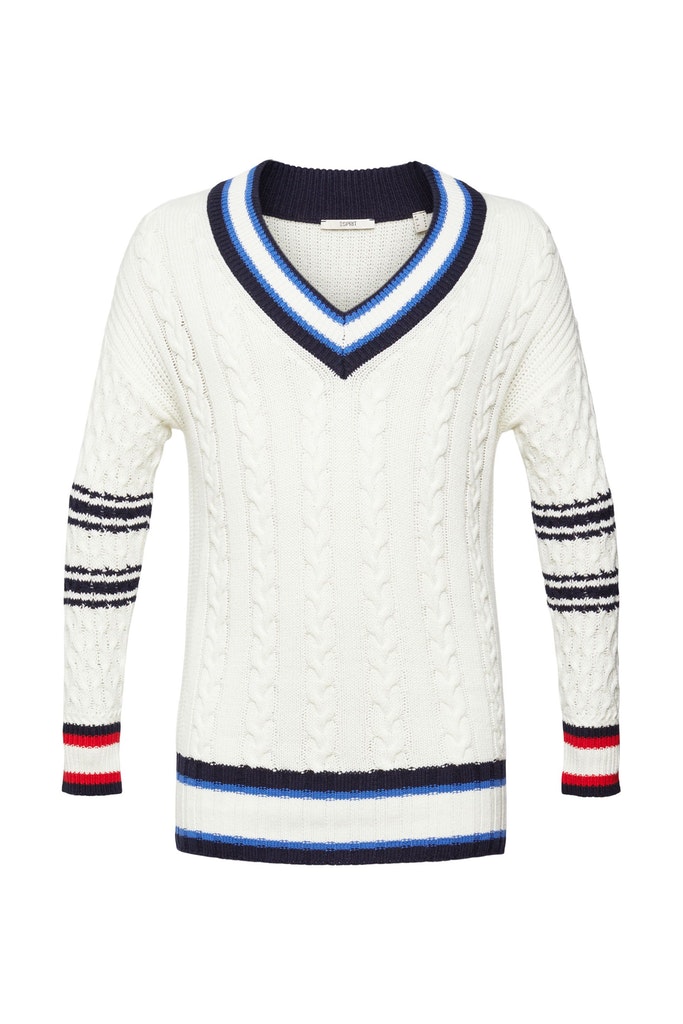 Esprit – Sus Long Sweater – Off White