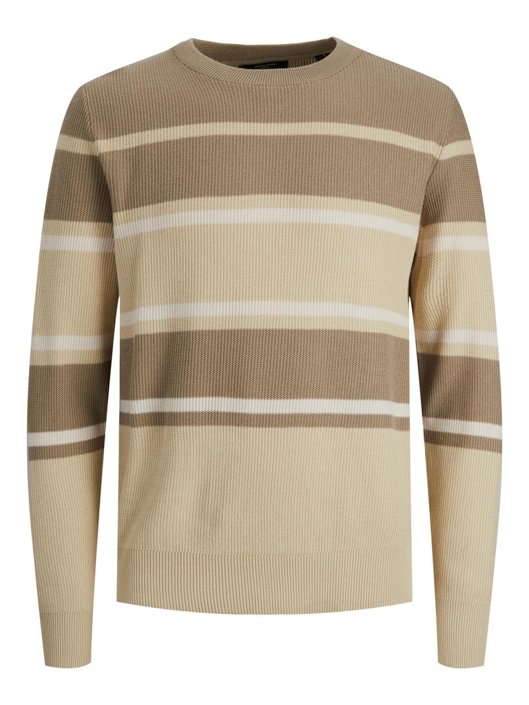 JackJones – Falco Structure Knit – Weathered